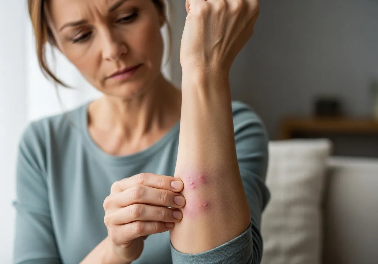 Hematomas na pele: por que aparecem na menopausa?